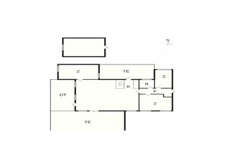 Vakantiehuis Liseleje Grondplan 33