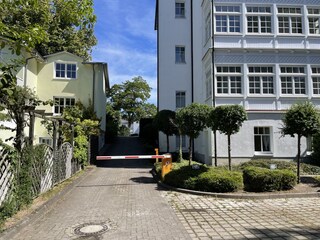 Innenhof Außenstellplätze
