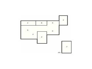Casa de vacaciones Løkken Plano de planta 7