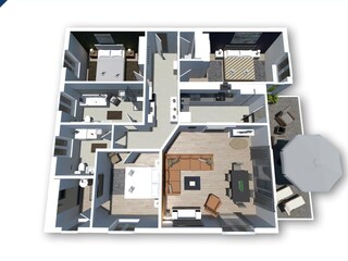 Appartamento per vacanze Zinnowitz Pianta del piano 10