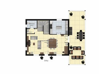 Villa Corinaldo Pianta del piano 39