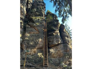 schwindelerregender Aufstieg