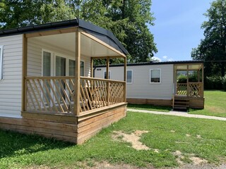 Chalets Feuersalamander und Eichhörnchen