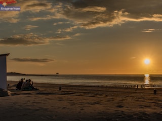 Sunset on the beach