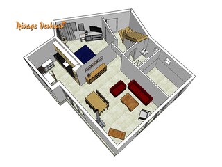 Casa per le vacanze Nieuwvliet Pianta del piano 32