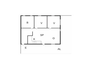 Vakantiehuis Borgholm Grondplan 19