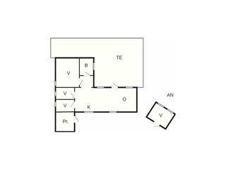 Casa de vacaciones Aabenraa Plano de planta 37