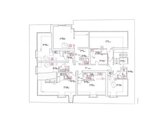 Grundriss Knutzenswarft, 1. Etage
