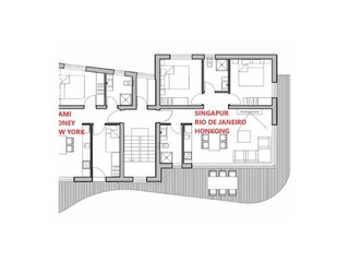 Appartement Sukošan Grondplan 22