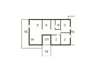 Casa de vacaciones Rindby Plano de planta 37