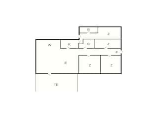 Maison de vacances Dronningmølle Plan d'étage 52