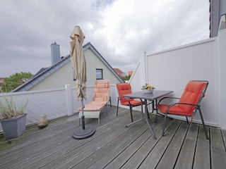 Südwest Balkon 10qm