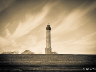 Leuchtturm im Winter