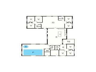 Maison de vacances Nørre Nebel Plan d'étage 41