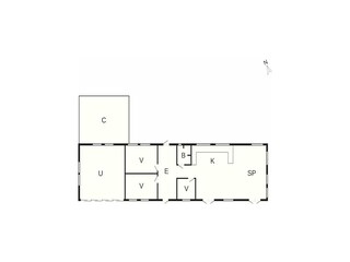 Casa per le vacanze Ulvshale Pianta del piano 3