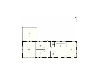 Casa per le vacanze Ulvshale Pianta del piano 2