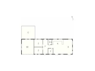 Vakantiehuis Ulvshale Grondplan 2