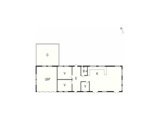 Maison de vacances Ulvshale Plan d'étage 2