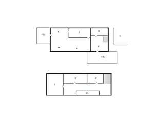 Maison de vacances Ørding Plan d'étage 24