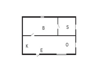 Vakantiehuis Gönäs Grondplan 11