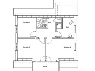 Grundriss Obergeschoss