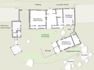 Appartamento per vacanze Monforte d'Alba Pianta del piano 21