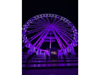 Riesenrad bei Nacht