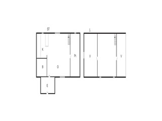 Vakantiehuis Flen Grondplan 58