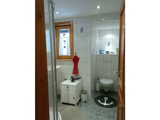 Dusche mit WC Alpenglück