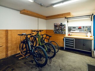 Radraum direkt im Haus