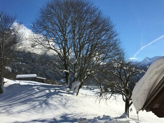 Aussicht Vallüla Schlafzimmer
