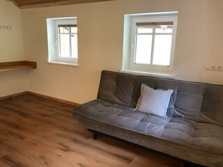 Doppelschlafzimmer mit Ausziehcouch OG - Ansicht 2