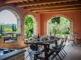 Villa Monsampietro Morico Buitenaudio-opname 21