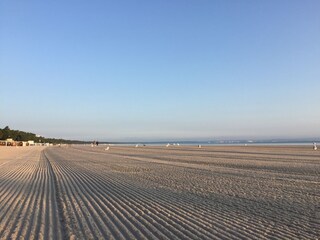 Binzer Strand in frühen Morgenstunden