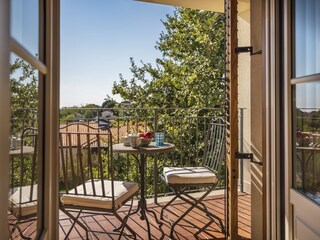 Rote Suite Terrasse