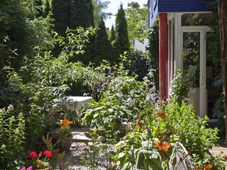 Entrance space with terrace