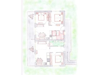 Appartamento per vacanze Gargazon Pianta del piano 41