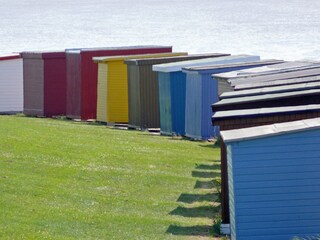 Beach huts