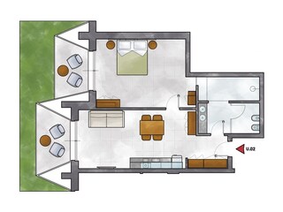 Ferienhaus Welt Ausstattung 30