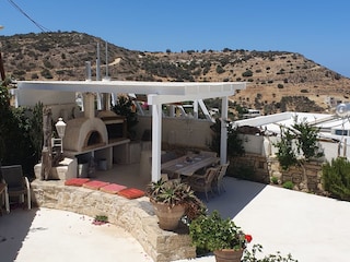 Wood Oven in the shades