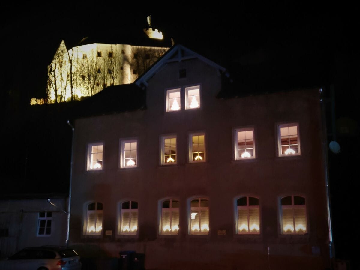 Ansicht zur Weihnachtszeit