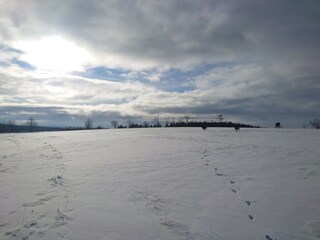 Winterzeit im Erzgebirge