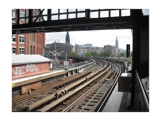 Hamburger Hochbahn ein Erlebnis