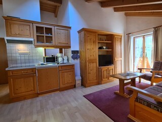 Wohnbereich der Fewo Wetterstein (1)