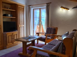 Wohnbereich der Fewo Wetterstein (1)