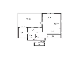 Vakantiehuis Rävsnäs Grondplan 26