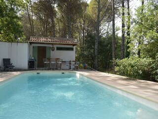 Holiday house Saint-Paul-en-Forêt Outdoor Recording 8