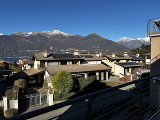 View from front side of balcony