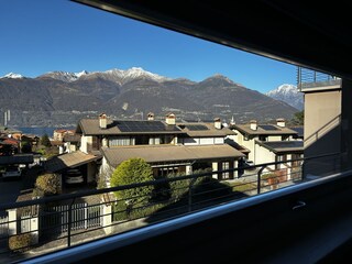 view from kitchen window