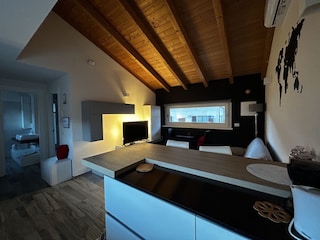 Wohnbereich mit kostenlosem WLAN und Sat-TV